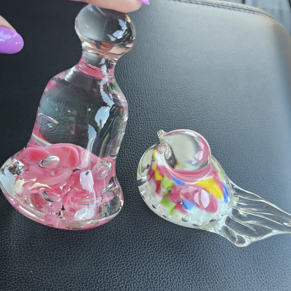 Colorful Glass Figurines